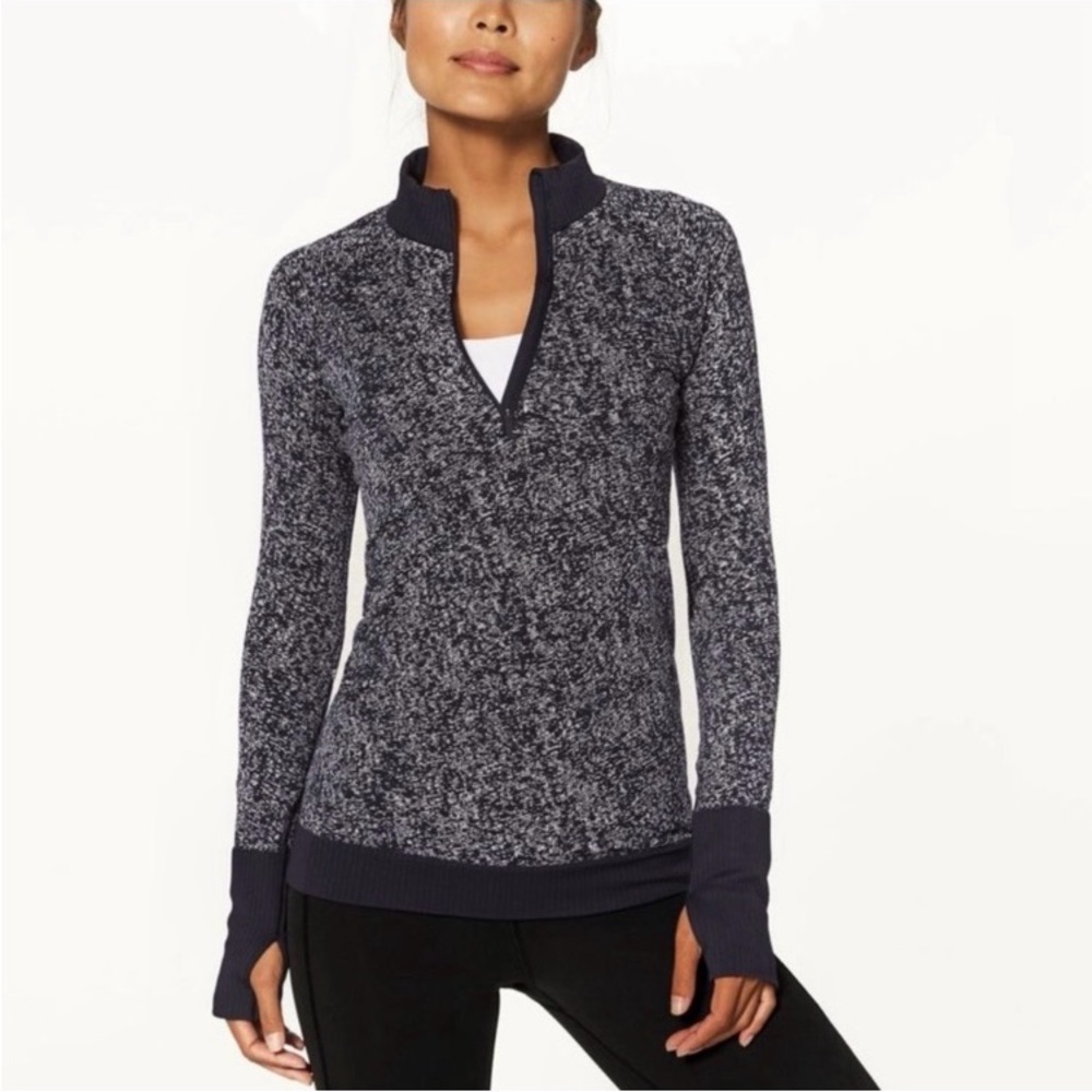 Lululemon Rest Less 1/2 Zip Pulliver Sweatshirt Jacket